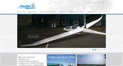 Desktop Screenshot of pacificaerosport.com